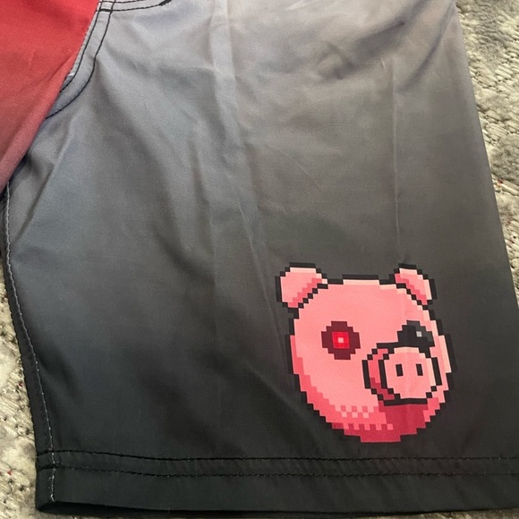 NEW Piggy Roblox boys shorts new with tags UPF 50 - Picture 3 of 6
